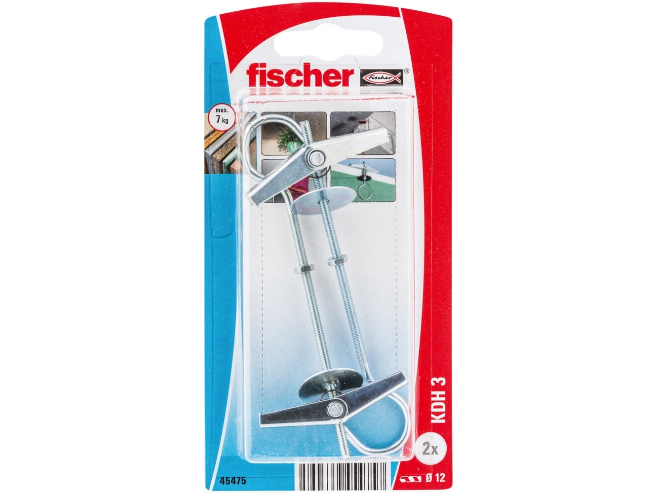 Fischer 045475 KDH 3 K NV Vipperawplug 105 mm 1 Set