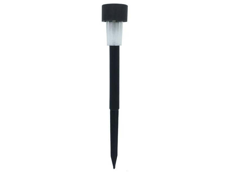 Saska Garden solcellelampe i plast 4,7x30,5 cm LED, sæt á 4 stk.