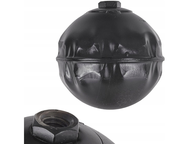 Savupiipun nuohouspallo mutterilla M12 2,5 kg fi 100 mm