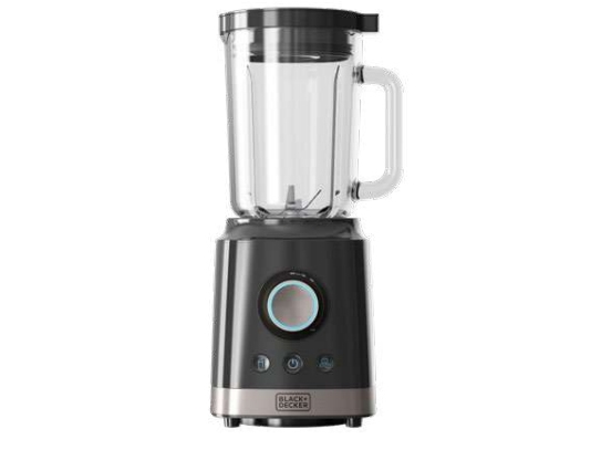 Black & Decker Bxjb2000e, Tischplatten-Mixer, 1,8 L, Pulsfunktion, Eis-Crusher, 2000 W, Schwarz