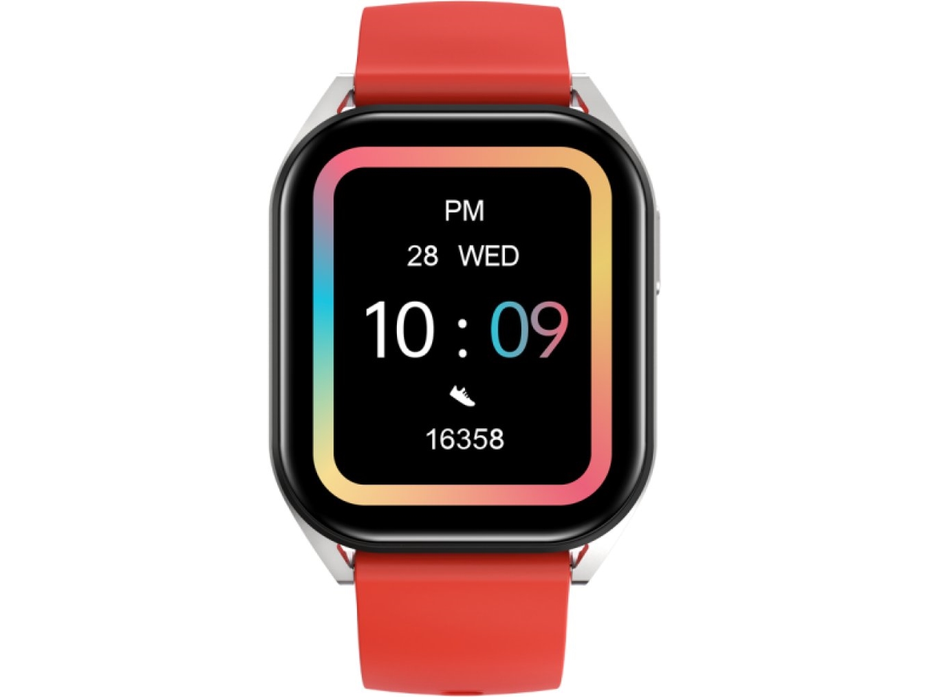 Canyon Smartwatch Chatter Sw-58 Bt-Call Silber-Rot