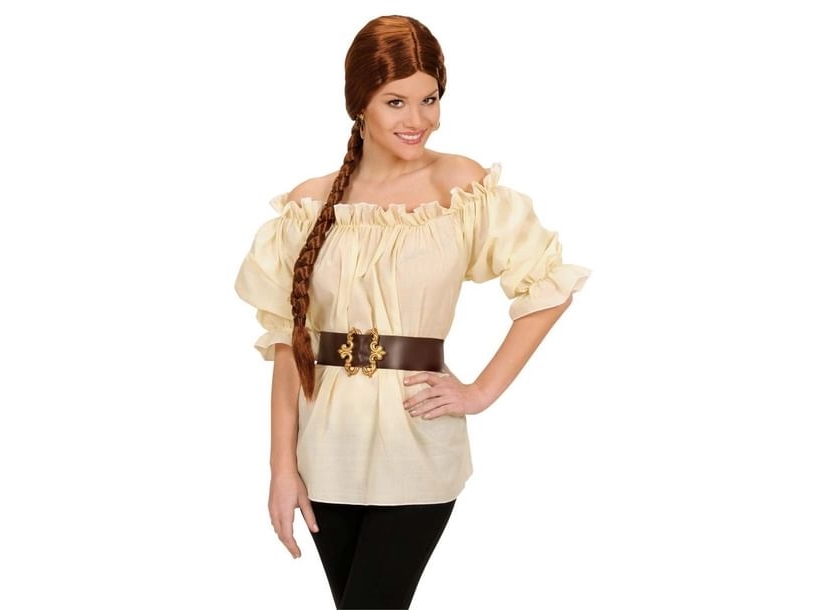 Bluse Beige