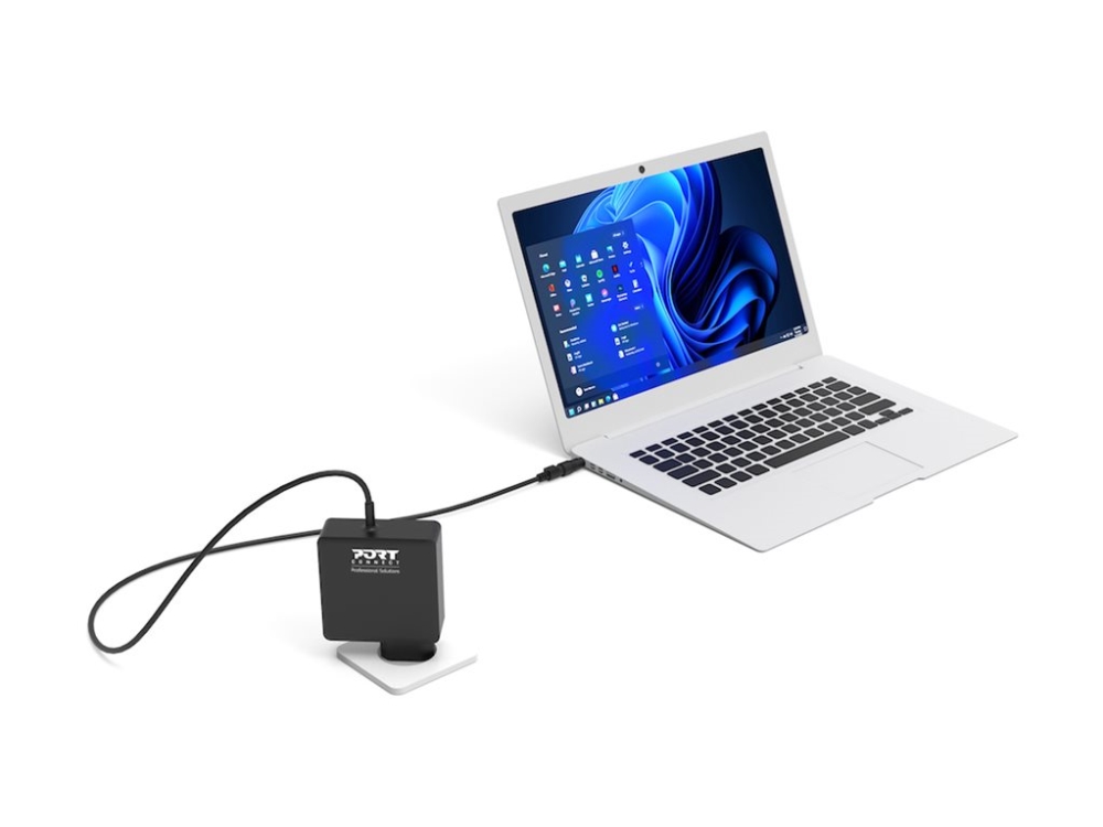 PORT Connect - Strømforsyningsadapter - universel - AC 100-240 V - 90 Watt - Europa