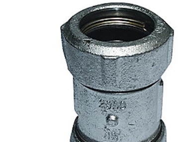 Alternativ bild 0 för Primofit kobling 3/4-32mm - galv. for stålrør til PE-rør