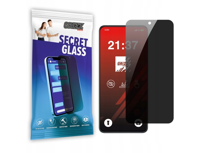 Grizzglass Secretglass Privatlivsglas Til Realme Note 60X