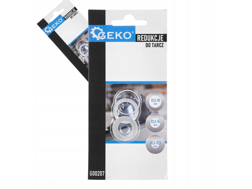 Geko reduktioner til skiver 3 stk. (22,2-20 22,2-16 22,2-12,7) (500)