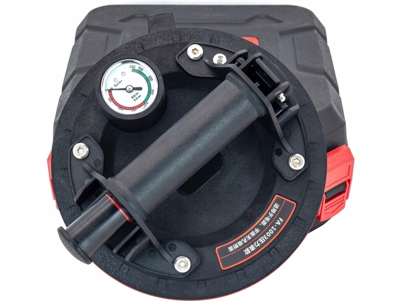 Vakuumsugekop til glas med trykmåler 200mm 170kg (10)