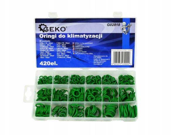 GEKO O-ringe til klimaanlæg 420 el.
