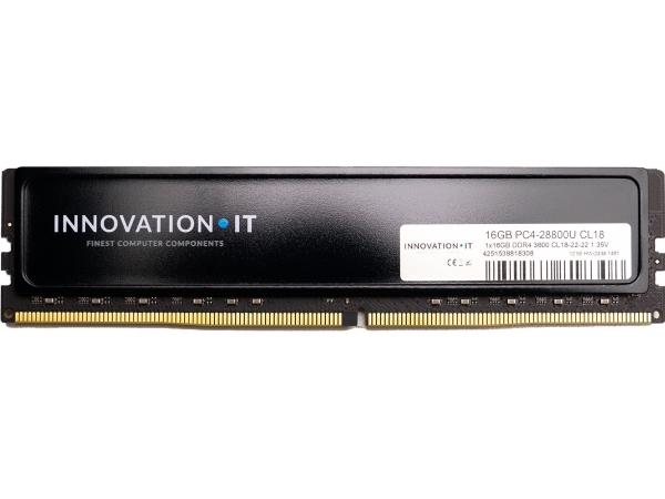 3600 16Gb Innovation It Cl18 1.35V Mit Heatspreader (Cl18-22-22)