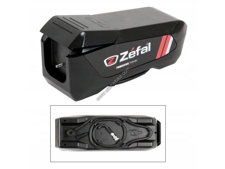 ZEFAL TUBELESS TANK pump luftbehållare, svart | Cykling - Cykelutrustning - Cykelbelysning | GameStuff