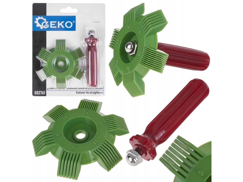 Kam til reparation - udretning af radiatorkondensatorlameller (10/50)