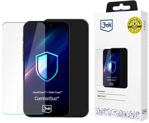 3Mk Comfortduo Set Für Samsung Galaxy S25 Edge (Matt Black)