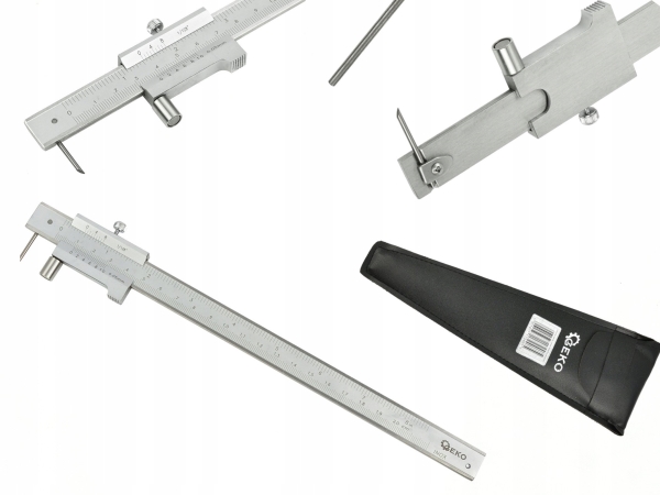 Geko Schieblehre Mit Reißnadel 200 Mm 0,05 Mm (100)