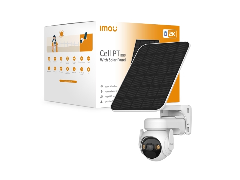 Imou Cell Pt Solar Kit, Ip-Sicherheitskamera, Outdoor, Drahtlos, Amazon Alexa, Ce, Fcc, Wand