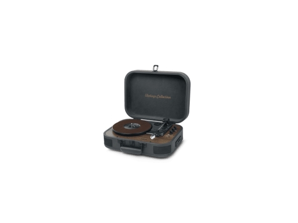 Mt-207 Dgb Turntable Stereo System, Black/Brown |