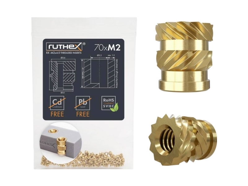 ruthex Gevindindsats RX-M2x4 GE-M2x04-001