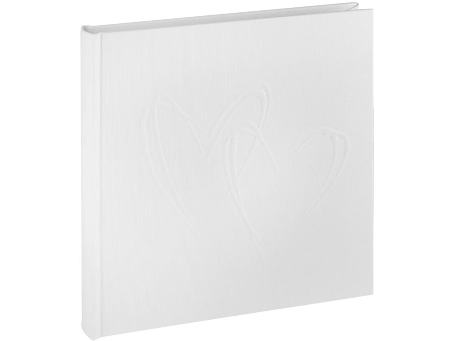 Walther My Heart Baltas 20X20 40 Baltų Puslapių Lininis Viršelis Fa243wh