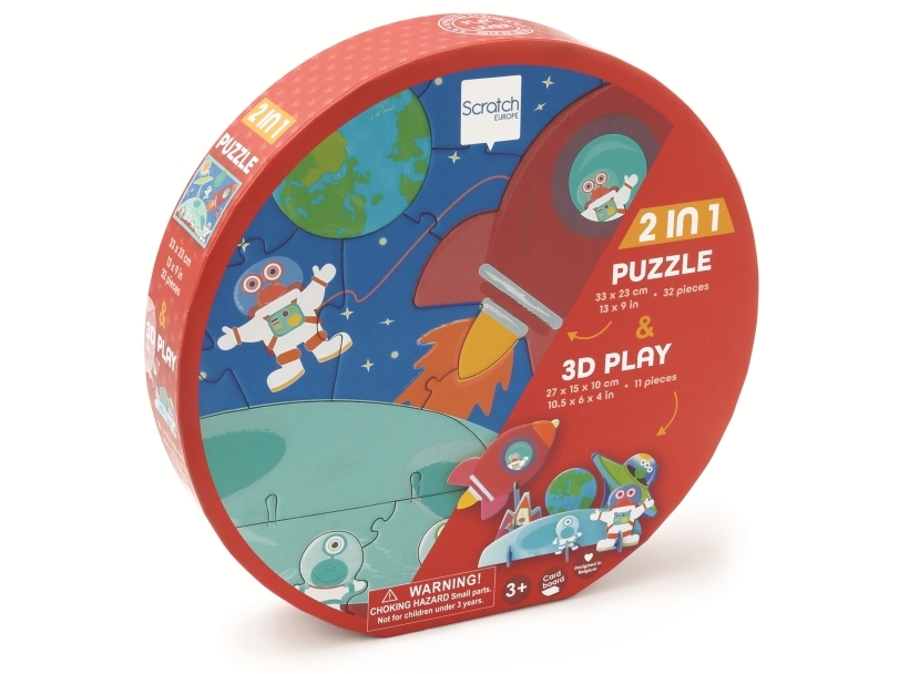 3D Puslespil - Rummet