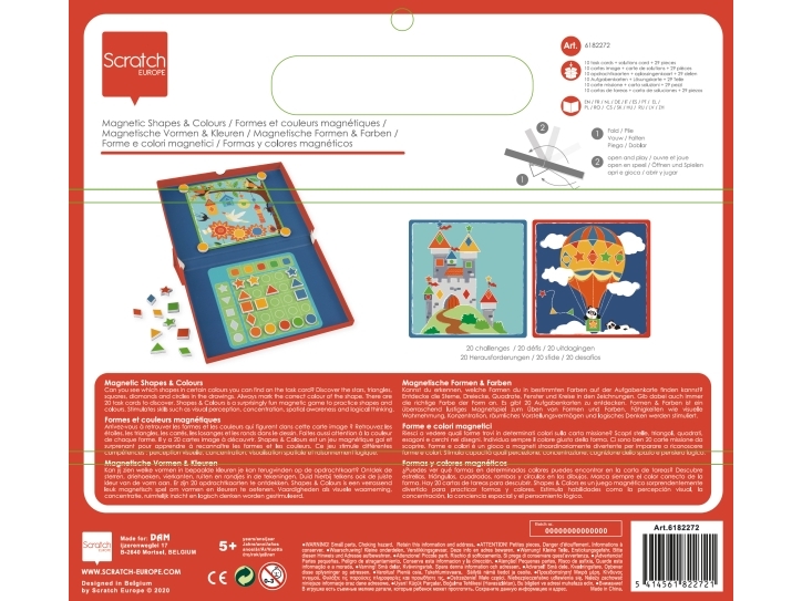 Logikspil - farver & former