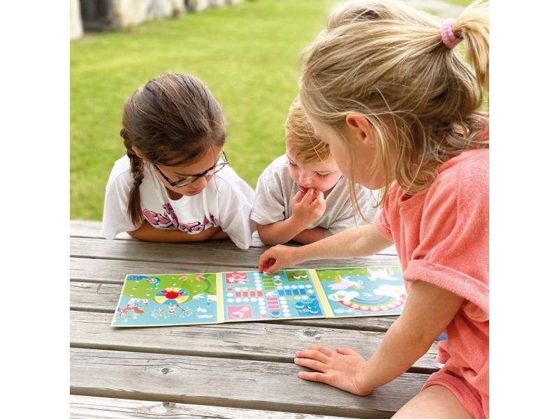 Magnetisk Rejsespil - Ludo I Eventyrland