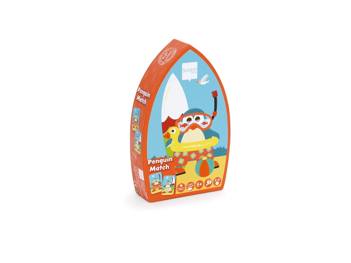 Puzzle Game - Cards Find The Penguin