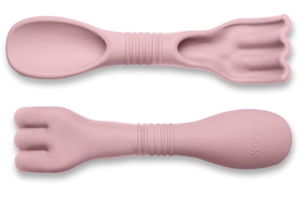 Scrunch-Double-Digger - Støvet Rosa
