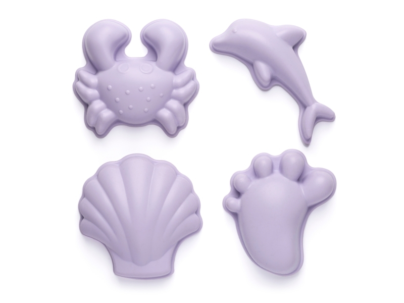 Scrunch-Formen - Staubig Hellviolett