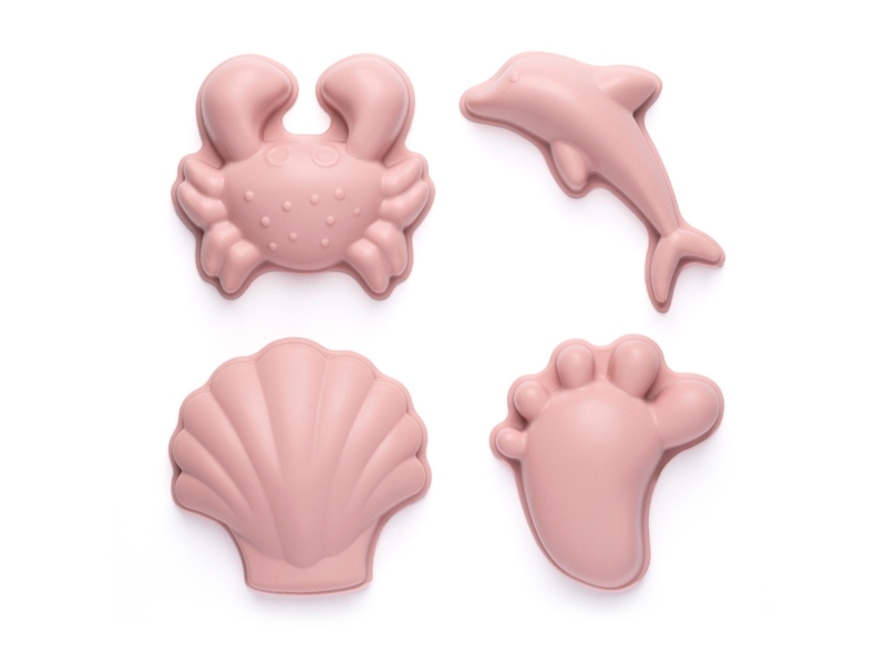 Scrunch-Formen - Staubiges Rosa