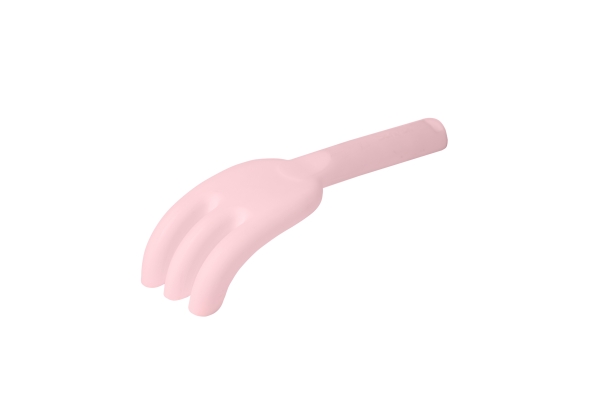 Scrunch-Rechen - Staubig Rosa