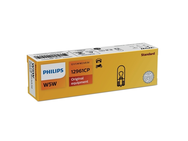 Philips Vision W5W 12V | Bilvård & Biltillbehör - Belysning | GameStuff