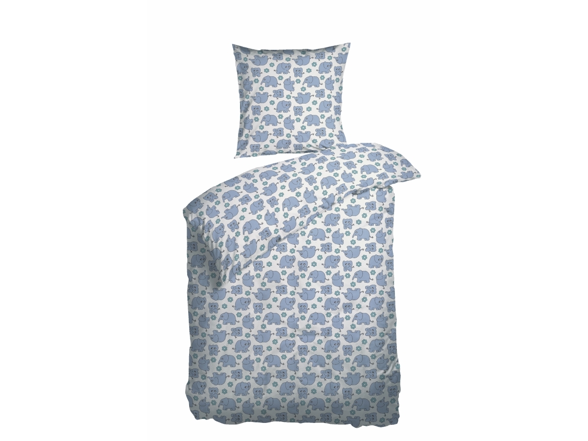 Night & Day Sengesæt ND Sovetrine blå