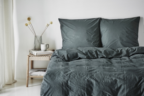 Nordisk Tekstil Ökologisches Bettwäsche-Set Kelly Dark Forest