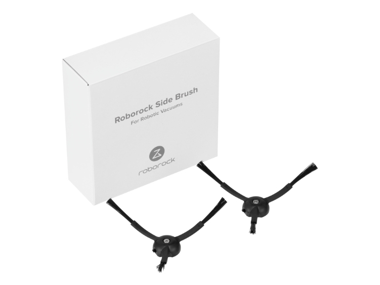 Roborock 8.02.0061, Sidoborste, Robotdammsugare, Svart, Låda, 2 styck | Vitvaror - Dammsugare - Tillbehör till robotdammsugare | GameStuff