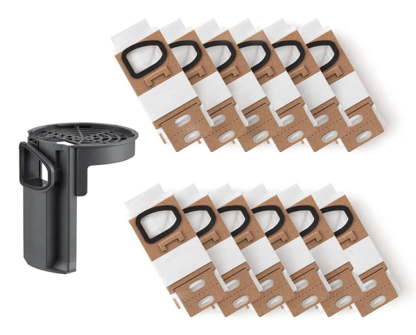 stick vacuum dust bag kit (bag x 12 holder x 1)