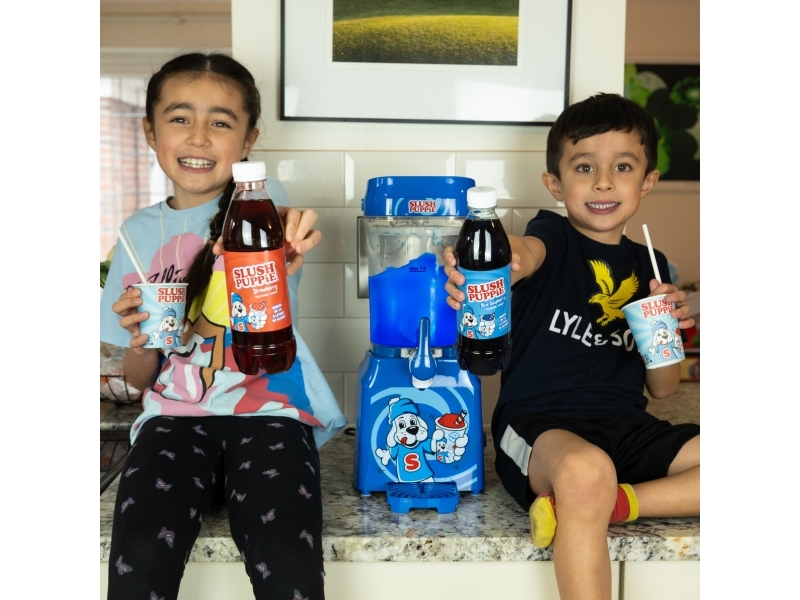 Fizz Eismaschine Slushpuppie Slusheis 1l Blau Mit Zapfhahn