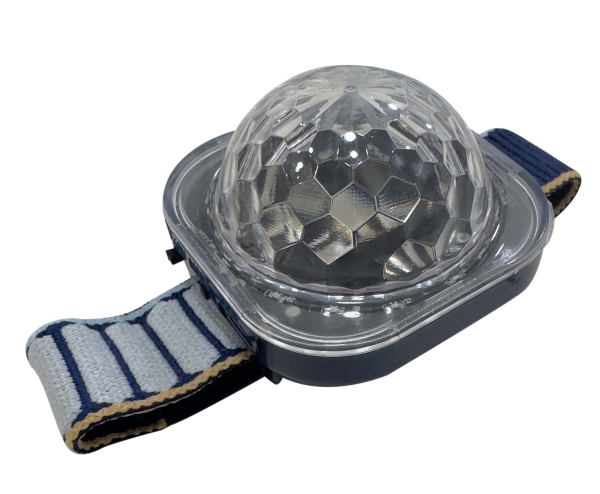 Stars, Flerfarvet Diskokugle Armbånd Med Led Lys
