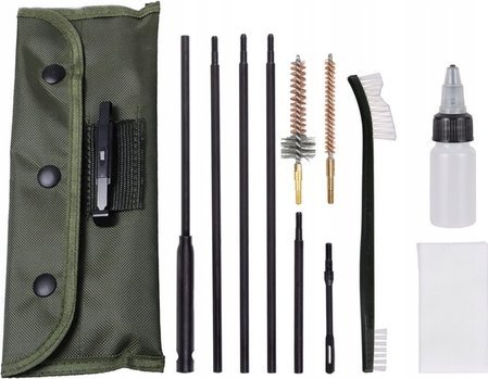LeanToys rengöringsset för vapen i etui, rengöringsstav AR15 5,56 mm LEAN Toys | Utomhus - Jakt / fiske - Vapen Tillbehör & vård | GameStuff