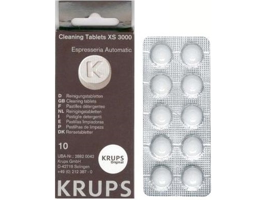 Valymo tabletės Krups espreso aparatui