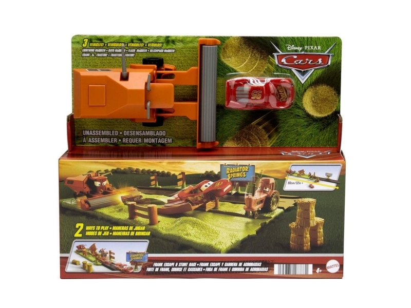 Pixar Cars Frank Escape & Stunt Race | Leksaker - Figurer & Dockor | GameStuff