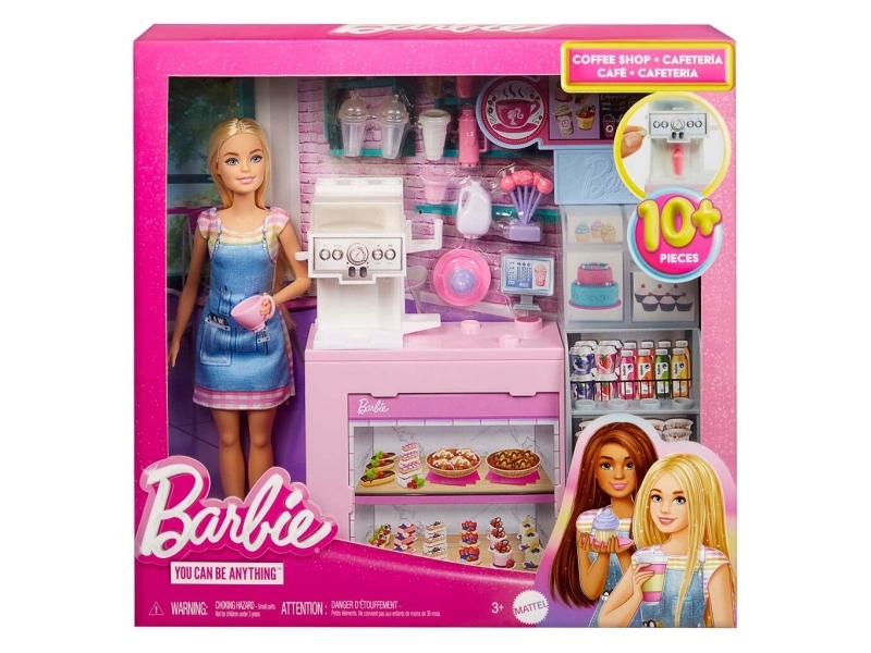 *****Barbie Café med docka HXN94 /3 | Andra leksaksmärken - Barbie | GameStuff