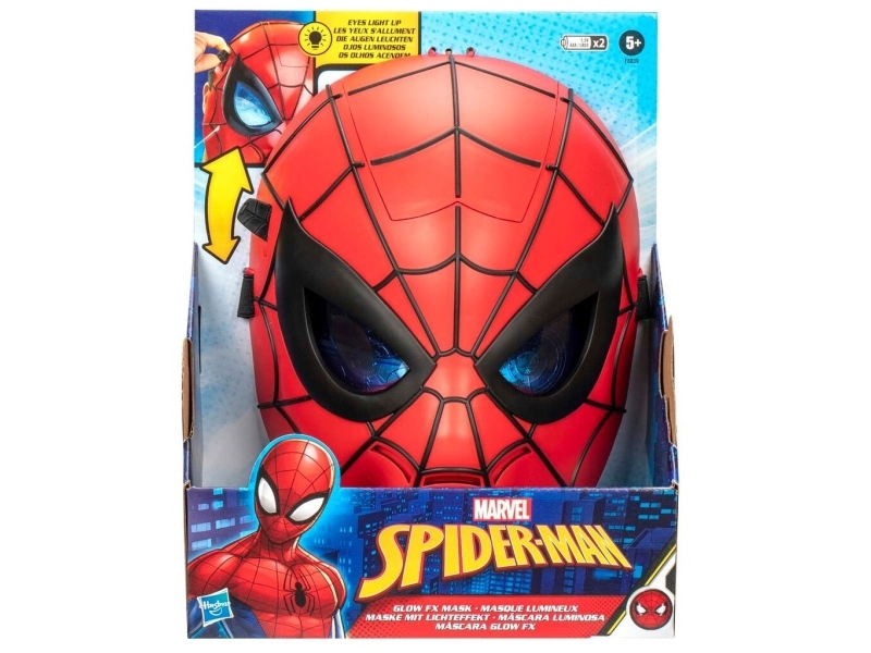 Hasbro Hämähäkkimies Night Glow silmänaamari