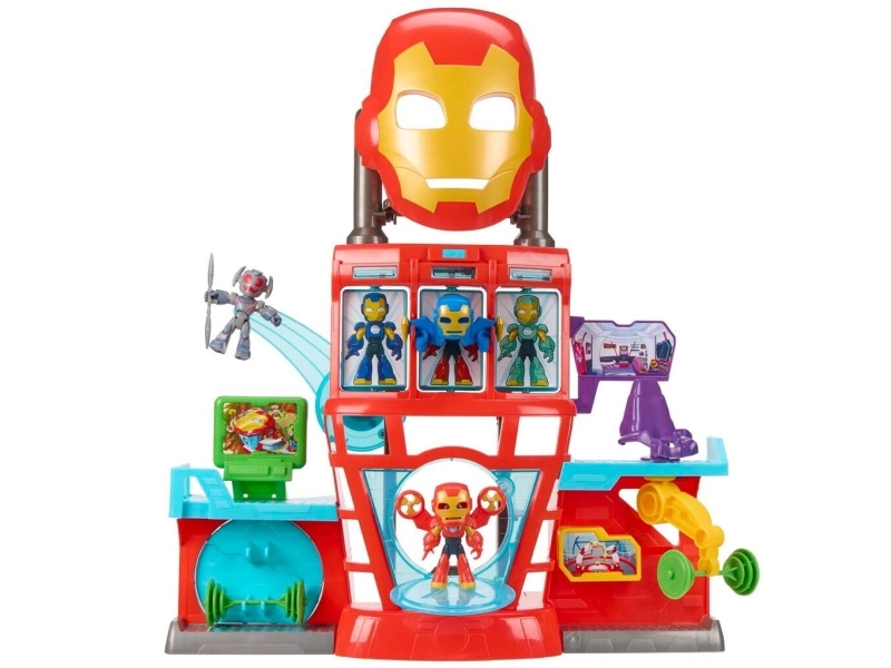 Iron Man & Friends Iron Quarters Playset | Leksaker - Figurer & Dockor - Figurlekset | GameStuff