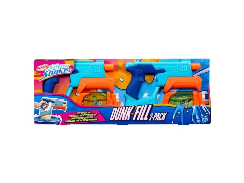 NERF Super Soaker Dunk Fill 2 Pack 2x300 ml | Leksaker - Rollek - Blaster och leksaksvapen | GameStuff