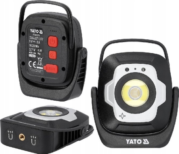 Yato LED-valonheitin | liiketunnistin | 10W 1200LM (YT-818214)