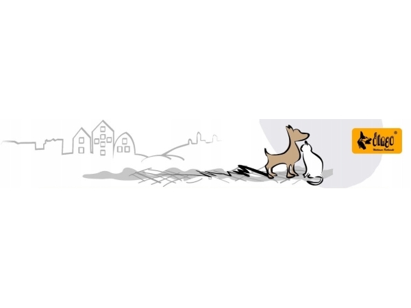 Dingo advarselsskilt i PVC “Skrub for dit kæledyr” 10x21 cm