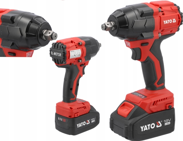 YATO 18V 800Nm 2x4.0Ah NON-STRAIGHT ACTUATOR