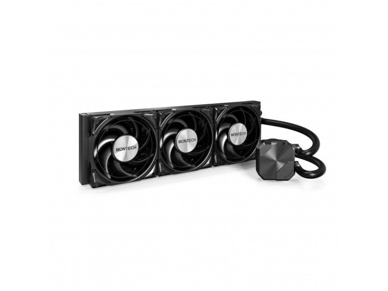 Vanduo Cooling Montech Hyperflow Silent Aio - 360Mm, Juodas