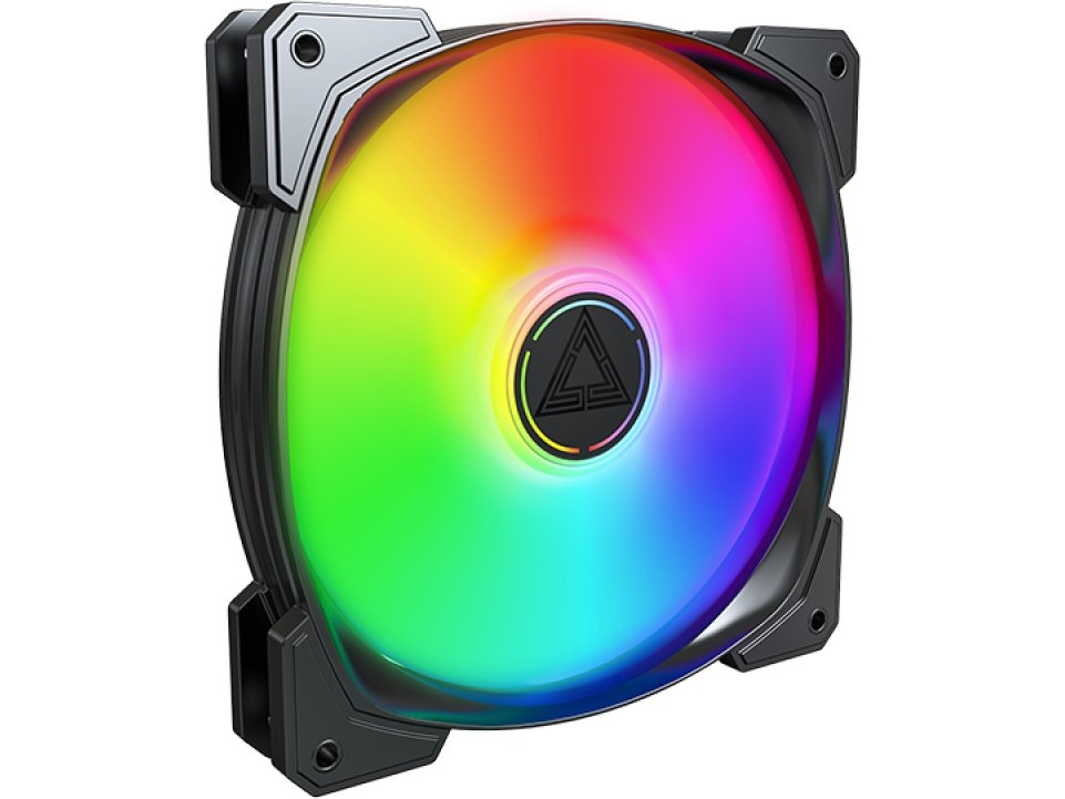 Montech Hp140 Pwm Argb-Blæser - 140 Mm, Sort