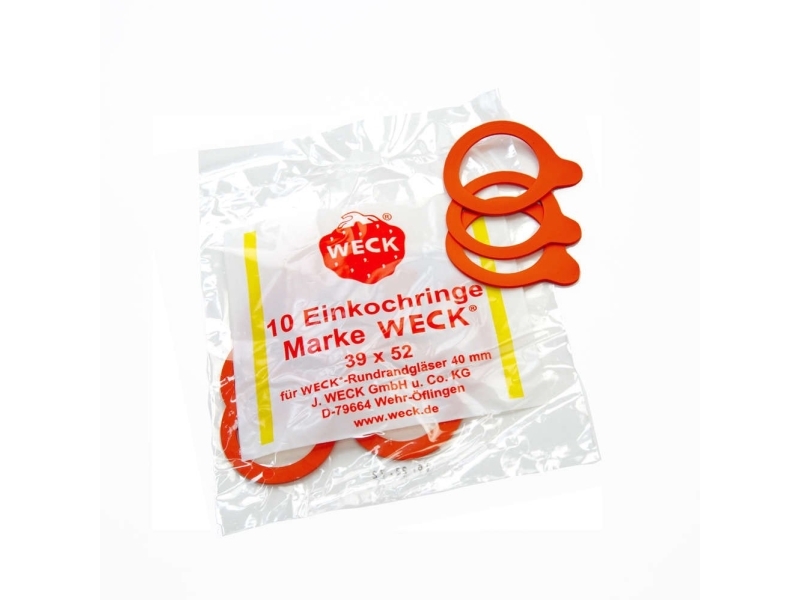 Weck-Dichtung 40 Mm, 6 Stück.