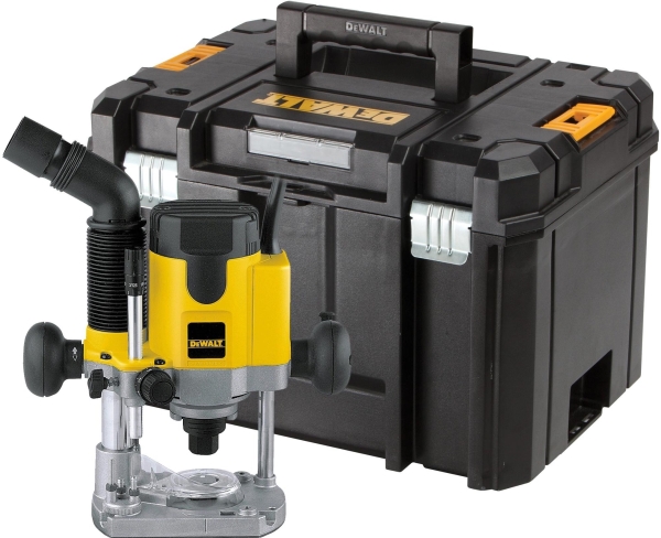 DEWALT vertikal fräsmaskin 1100W DW621KTX +uppsättning fräsar
